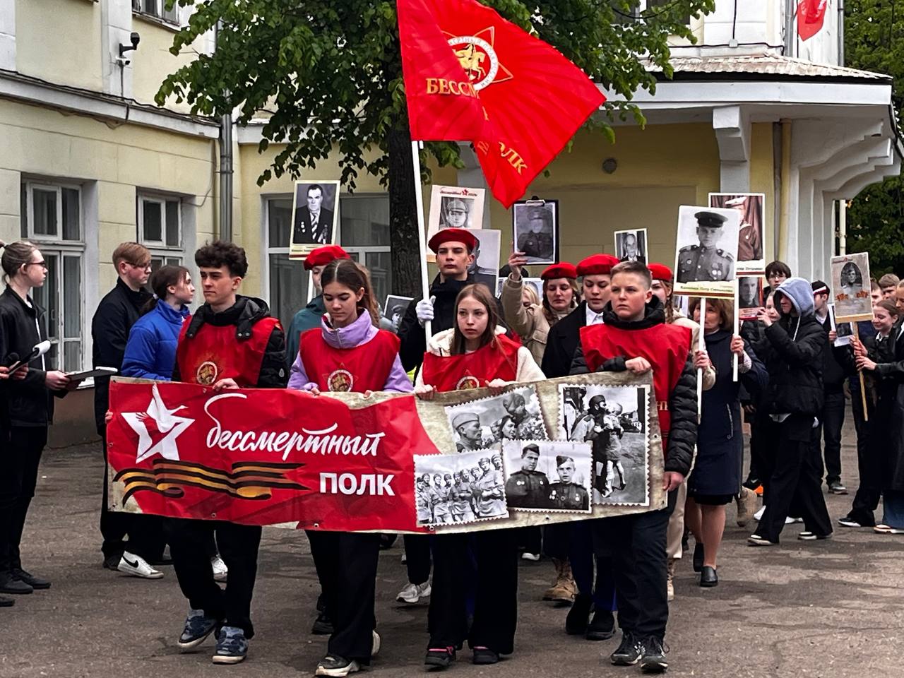 Митинг, посвященный 79-й годовщине Победы в Великой Отечественной войне.