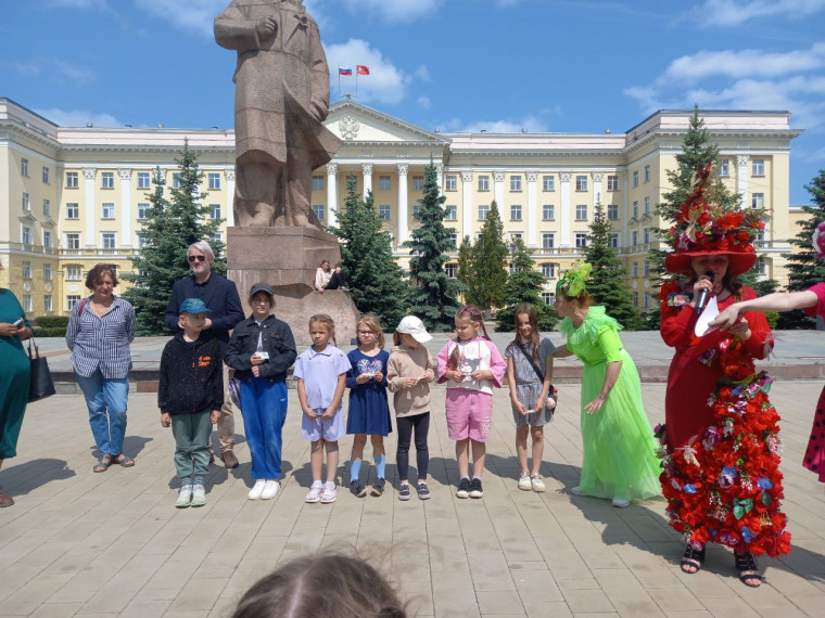 День защиты детей. Первый день в лагере с дневным пребыванием детей..
